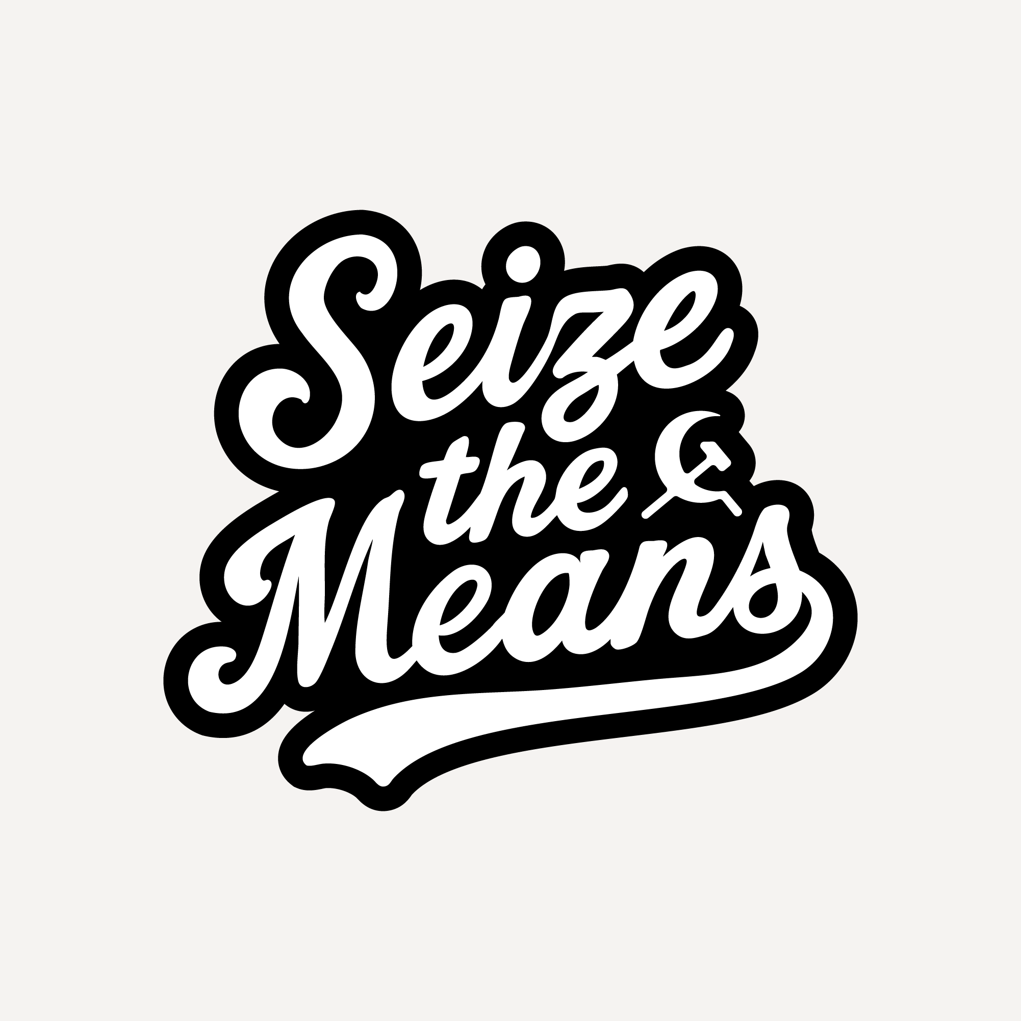 Seize the Means Sticker