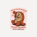 Clock Out Sticker