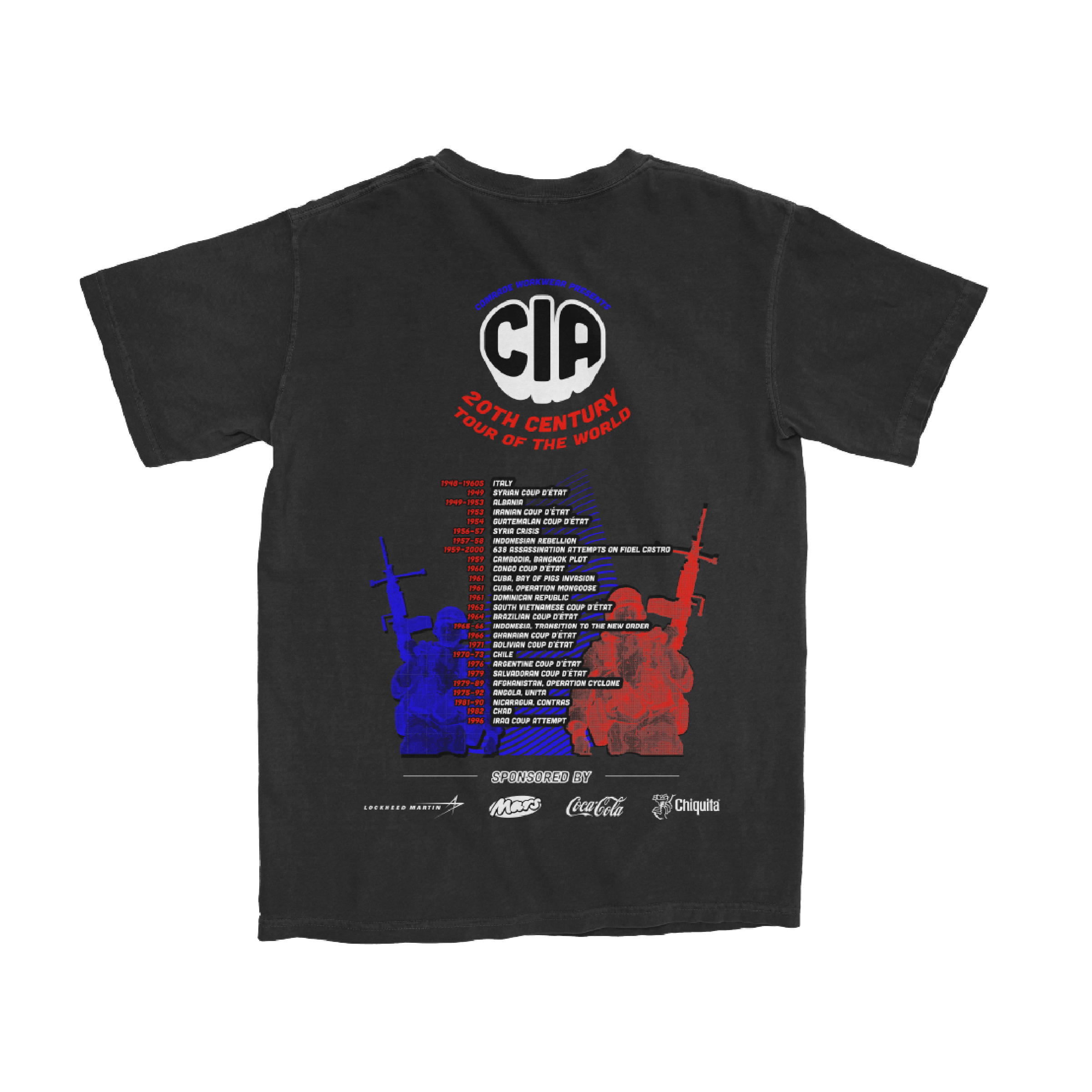 CIA World Tour Tee