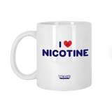 I Love Nicotine Coffee Mug