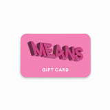 Means Workwear Gift Card