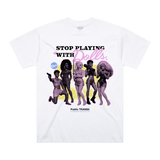 Stop Playing with Dolls Oversized Tee